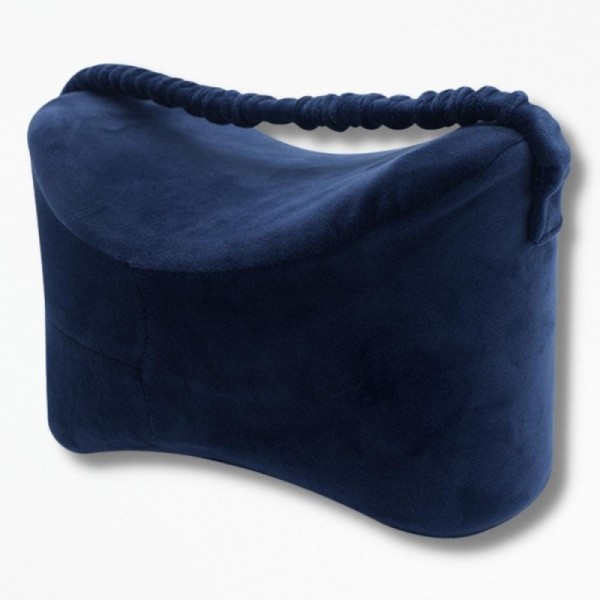 Coussin de Jambes RelaxLeg - 25 x 18 x 17 cm / Bleu Foncé