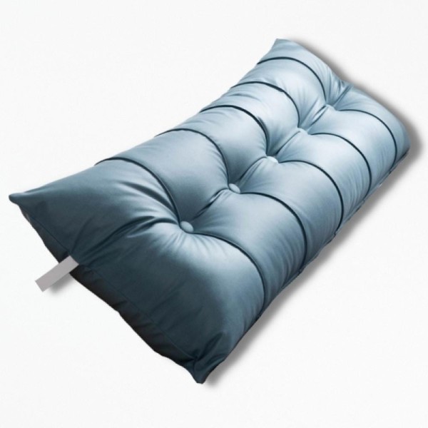 Coussin de Lit pour le Dos Headrest Haven - 50x50x20cm / Bleu