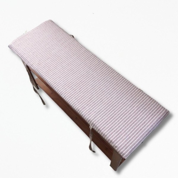 Coussin pour Salon de Jardin en Palette BenchBliss - 100x35x2 cm / Rose Clair