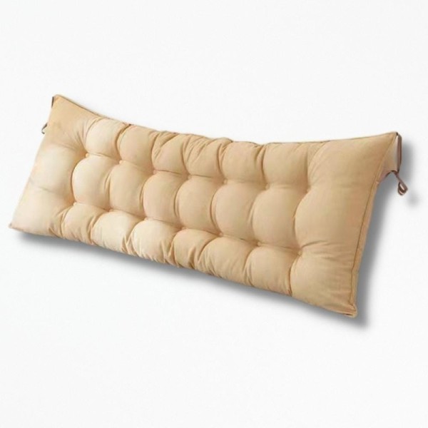 Coussin de Lit Confortable Headboard Hugger - 90 x 50 cm / Beige