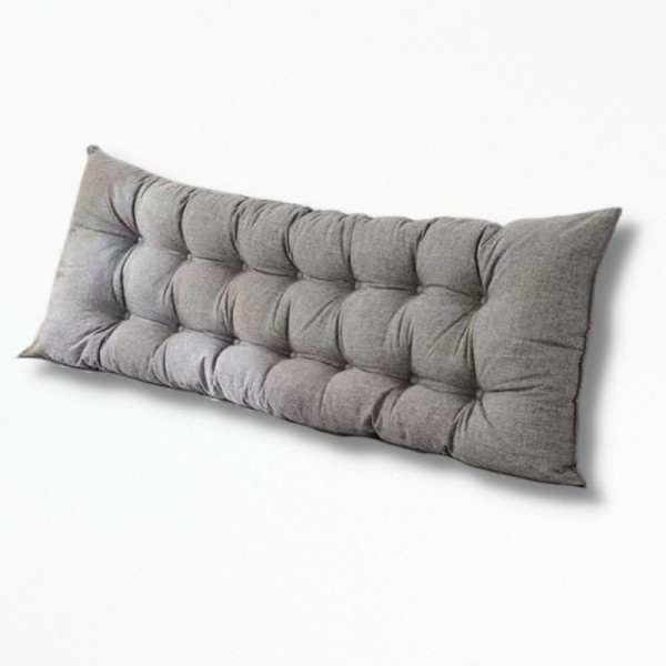 Coussin de Lit Confortable Headboard Hugger - 90 x 50 cm / Gris