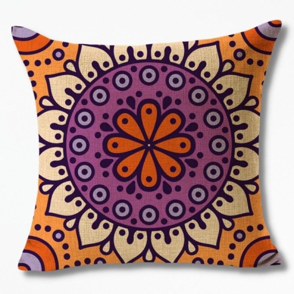 Housse De Coussin Style Bohème WanderCush - 40 x 40 cm / 2