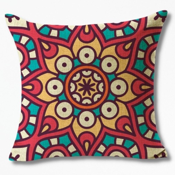 Housse De Coussin Style Bohème WanderCush - 40 x 40 cm / 4