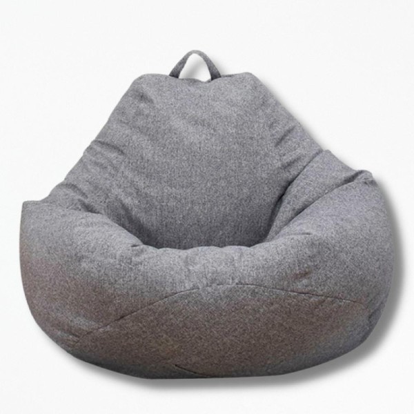 Coussin Pouf D'extérieur WindSofa - 100x120 cm / Gris