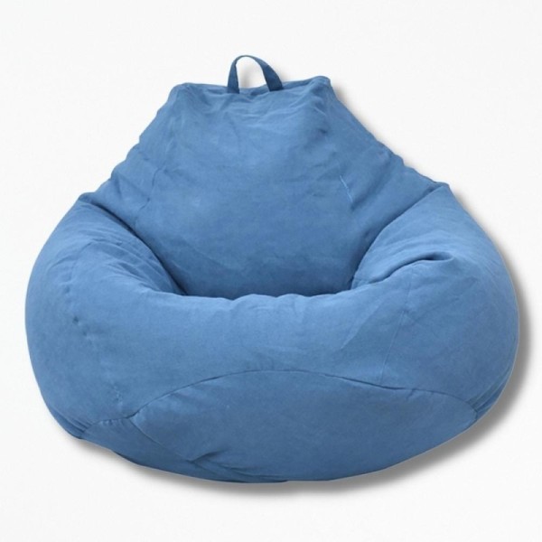 Coussin Pouf D'extérieur WindSofa - 100x120 cm / Bleu