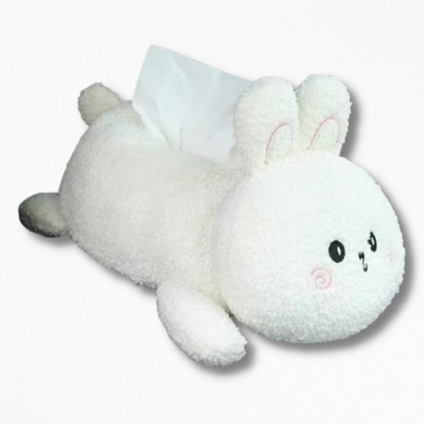 Coussin pour Accoudoir de Voiture RabbitPad - 30x21 cm / Blanc