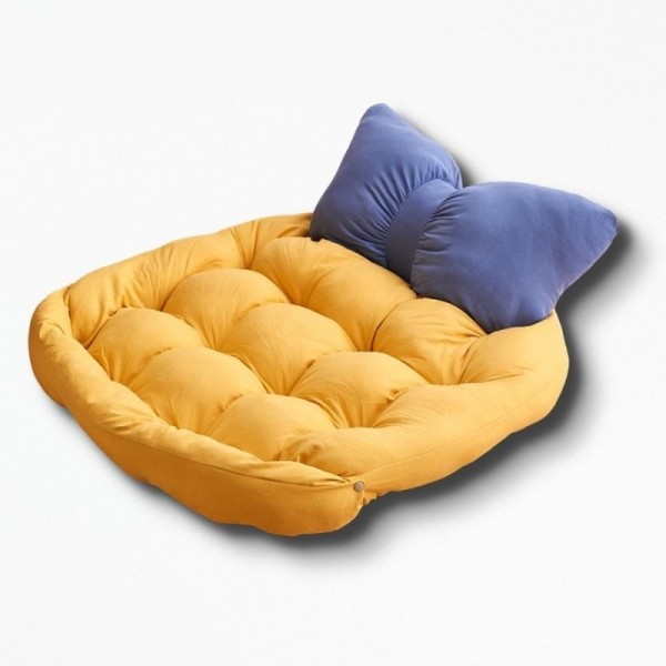 Coussin Relaxant pour Chien Snougydog - 66 x 53 cm / Jaune