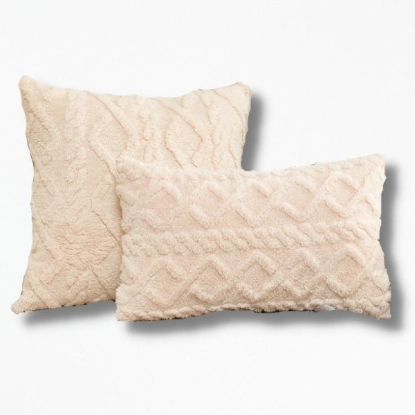 Coussin de Canapé PillowPerch - 45 x 45 cm / Blanc Cassé