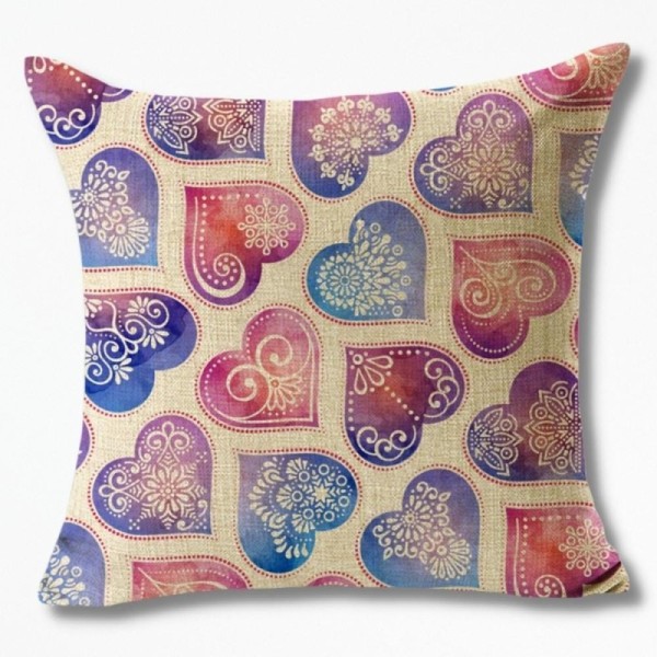 Housse de Coussin Bohème HousseTribale - 50 x 50 cm / 2