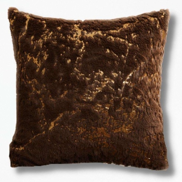 Coussin de Décoration litArcticPillow - 43 x 43 cm / Marron Café