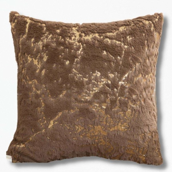 Coussin de Décoration litArcticPillow - 43 x 43 cm / Marron