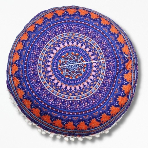 Coussin Rond MandalaChakraCushion - 43 cm / 2