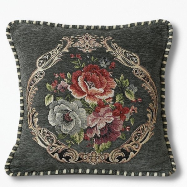 Coussin FleurFlora - 45 x 45 cm / Vert