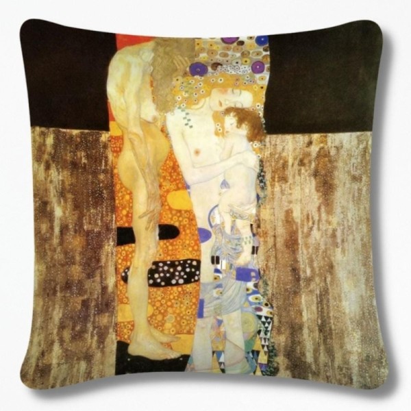 Housse De Coussin Peinture À L'huileLoungeLux - 45 x 45 cm / 3