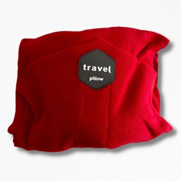 Coussin Tour De CouNeckSnooze - 19x19x9 cm / Rouge