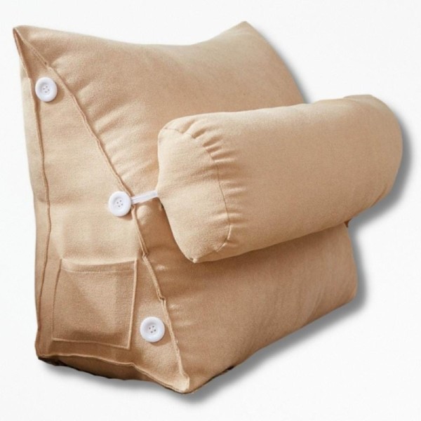 Coussin De Lecture Pour LitBookEase - 45x25x50 cm / Beige