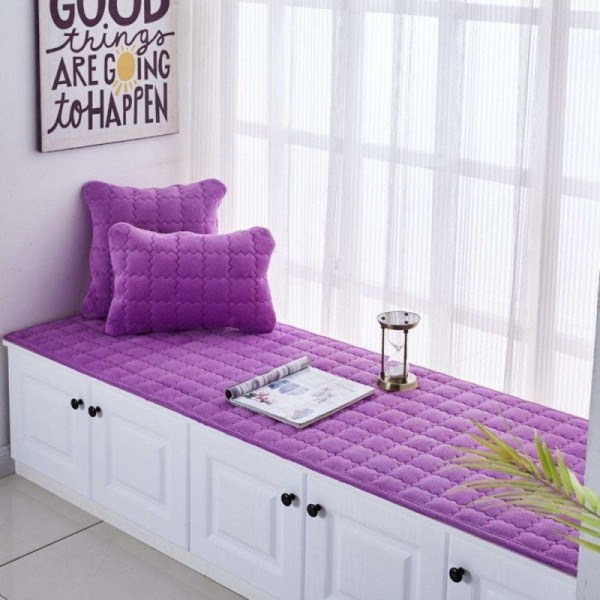 Coussin de Bord de FenêtreSunbrellaSoft - 60 x 120 cm / Violet