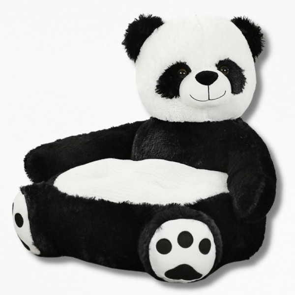 Coussin Forme Animaux pour Enfant Peluche Junior - 50x50x45 cm / Panda