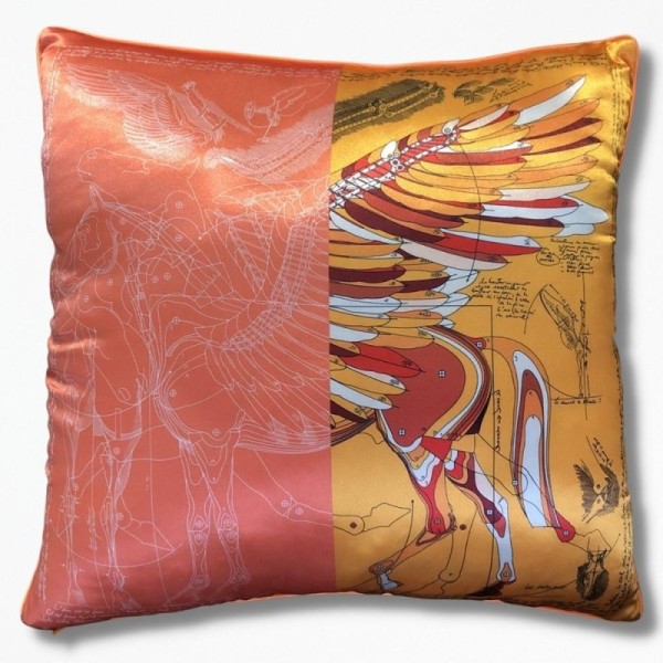 Coussin en Soie Indienne SoftSilk - 45 x 45 cm / 3