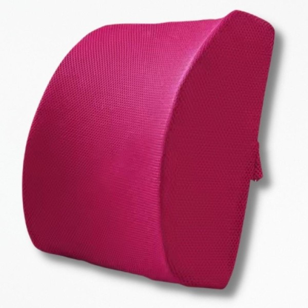 Coussin Soutien DosEaseErgonomics - 34x33x12 cm / Rose