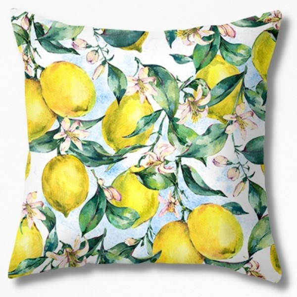 Coussin Jaune Citron FrechCush - 45 x 45 cm / 4