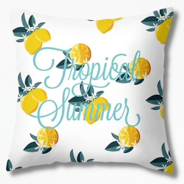 Coussin Jaune Citron FrechCush - 45 x 45 cm / 5