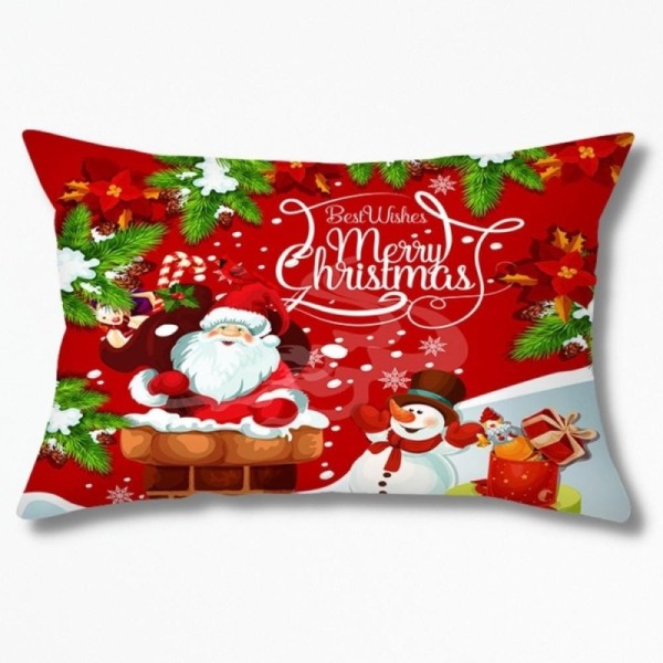 Coussin Rouge Pour NoëlTraditionnelNoël