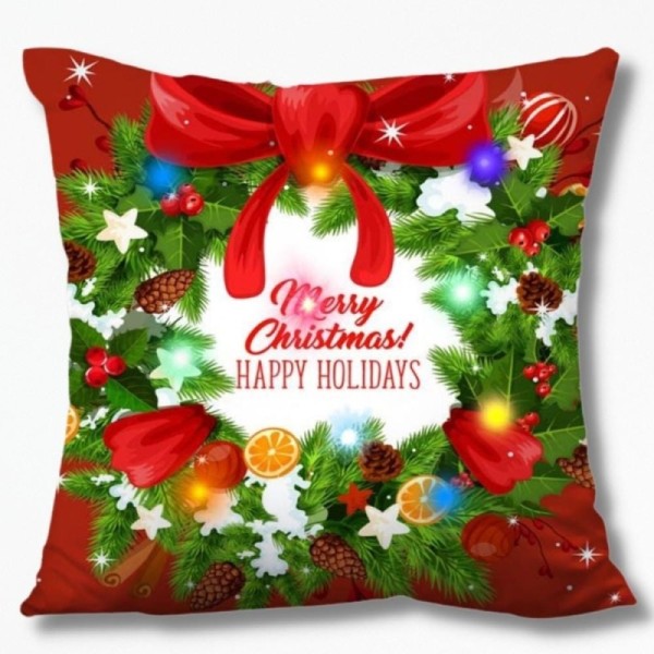 Coussin de Noël Lumineux Twinkle Cushion - 40 x 40 cm / 4