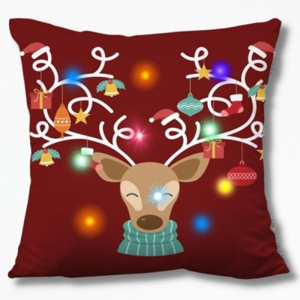 Coussin Lumineux LEDMerryGlow Pillow - 40 x 40 cm / 4