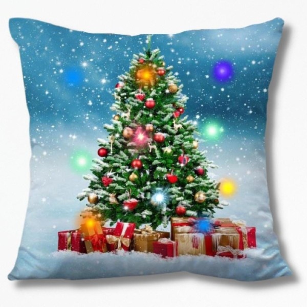 Housse de Coussin de Noël GlowingNoel Pillow - 40 x 40 cm / 4