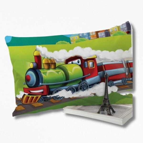 Coussin pour Enfant de 2 ans RoadTrip - 50 x 75 cm / 4