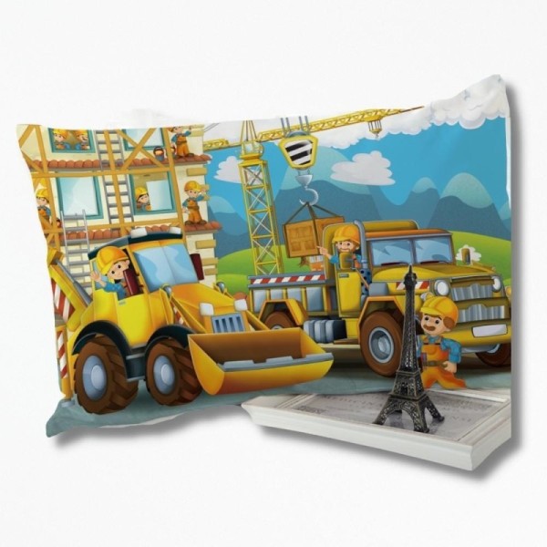 Coussin pour Enfant de 2 ans RoadTrip - 50 x 80 cm / 1