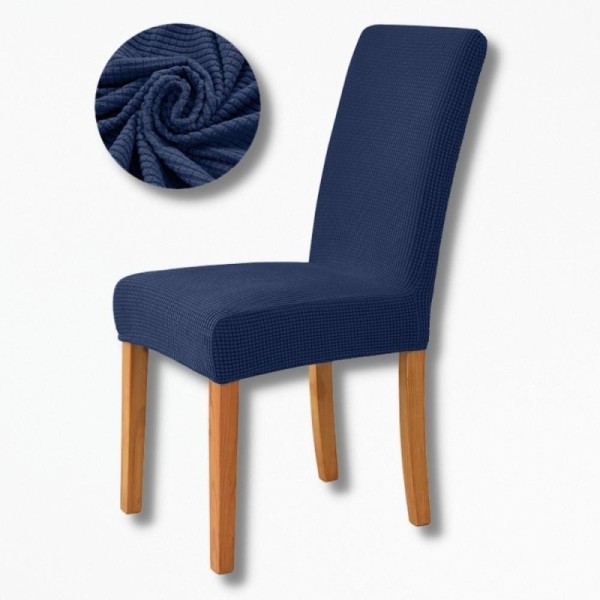 Housse de Coussin de Chaise ChairCharm - 1 Piece / Bleu Nuit