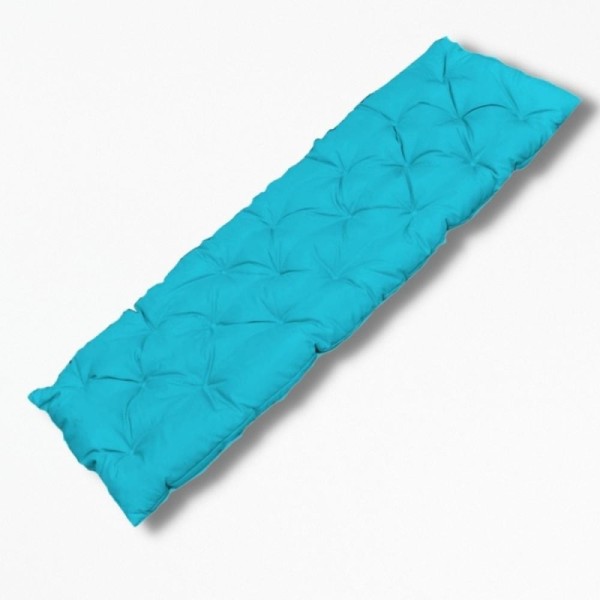 Coussin de Salon de Jardin OutdoorOasis - 120x50x10 cm / Bleu