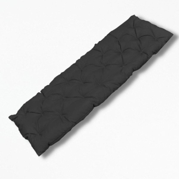 Coussin de Salon de Jardin OutdoorOasis - 100x50x10 cm / Noir