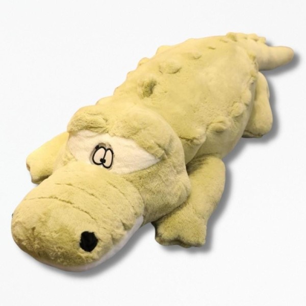 Coussins de Décoration en Peluche Croco Cushion - 120 cm / Vert