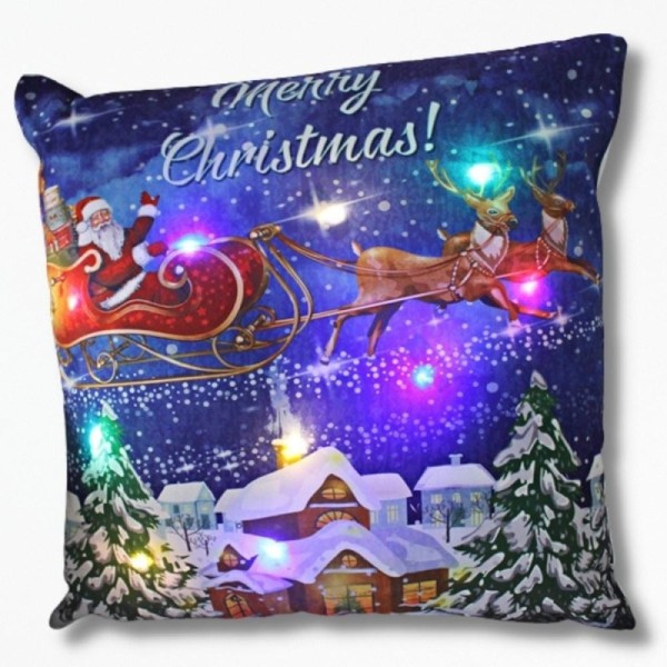 Coussin Déco De NoëlEnneigéNoël - 45 x 45 cm / 4