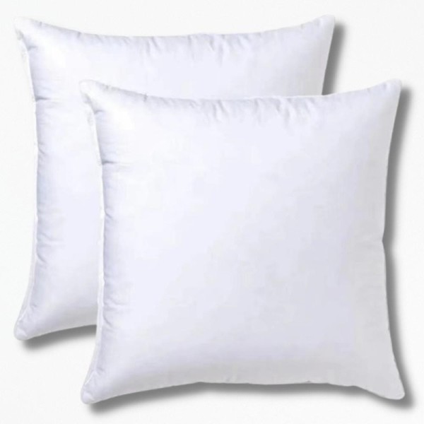 Coussin Blanc en CotonPureCoz - 35 x 35 cm 150g / Blanc