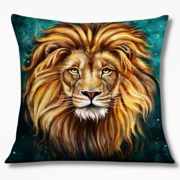 Coussin JungleEmeraldCoast - 40 x 40 cm / Lion