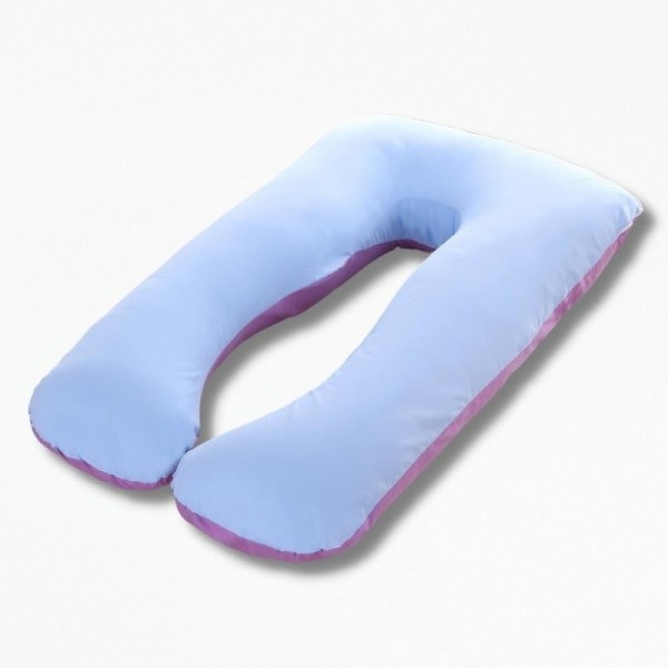 Coussin De Grossesse U-Comfort Maternity - 120 x 60 cm / Violet Bleu