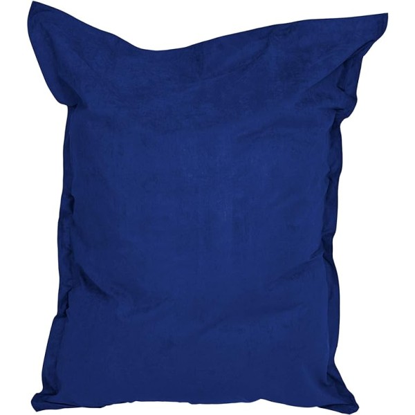 Pouf géant de Intérieur et extérieur XXL avec housse lavable 140cm x 180cm |Bleu Royal